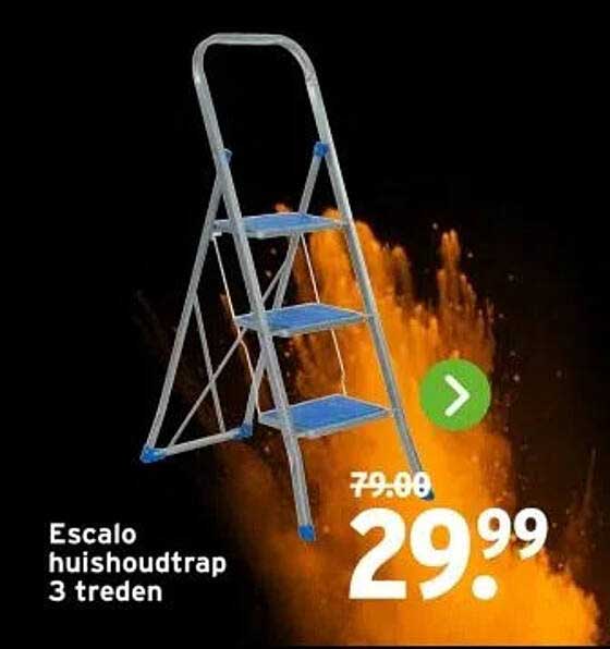 Escalo huishoudtrap 3 treden