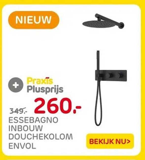 ESSEBAGNO INBOUW DOUCHEKOLUM ENVOL