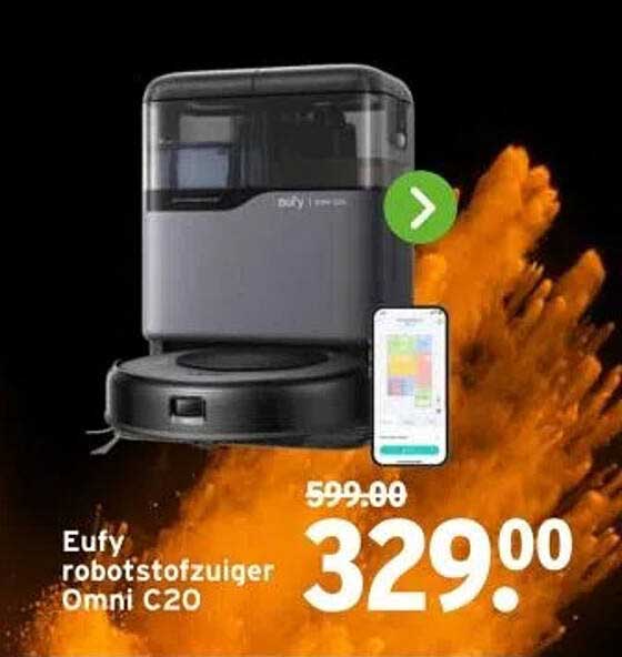 Eufy robotstofzuiger Omni C20