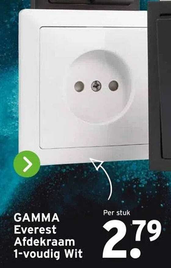 GAMMA Everest Afdekraam 1-voudig Wit