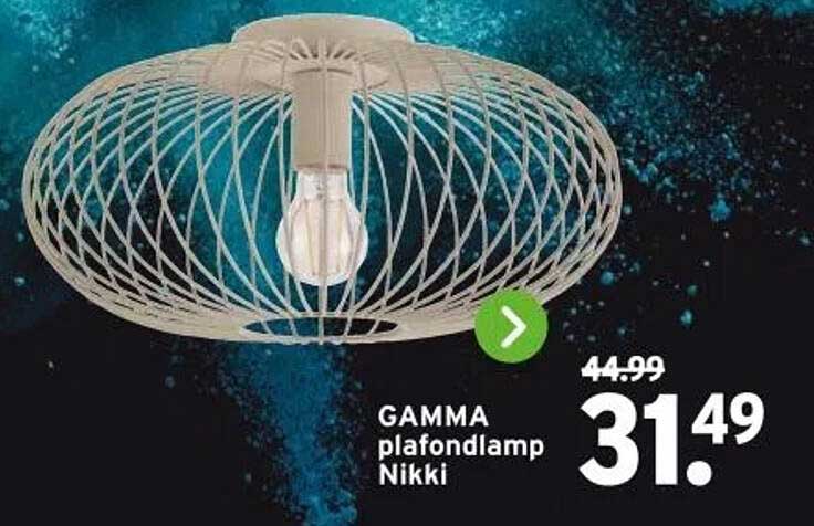 GAMMA plafondlamp Nikki
