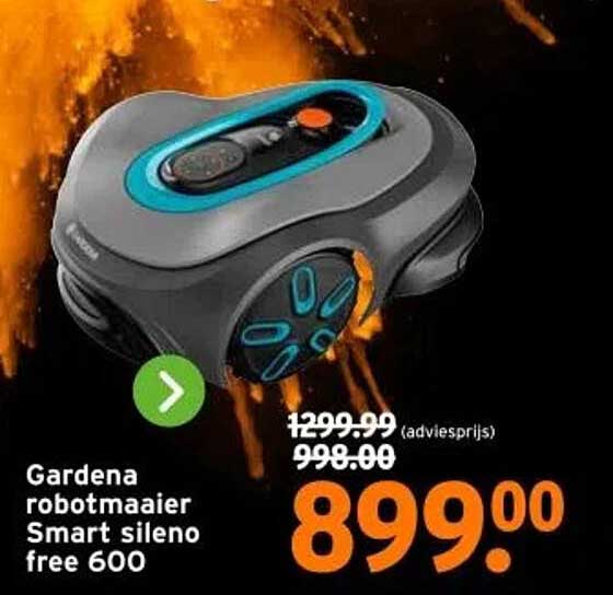 Gardena robotmaaier Smart sileno free 600