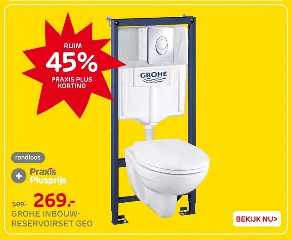 GROHE INBOUW-RESERVERVOISET GEO