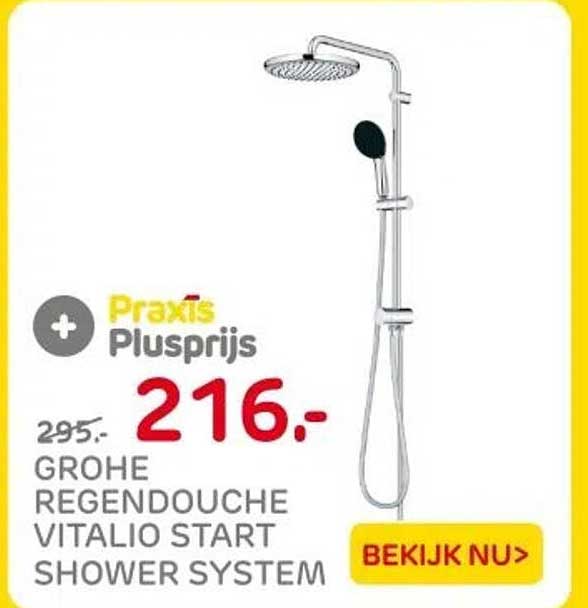 GROHE REGENDOUCHE VITALIO START SHOWER SYSTEM