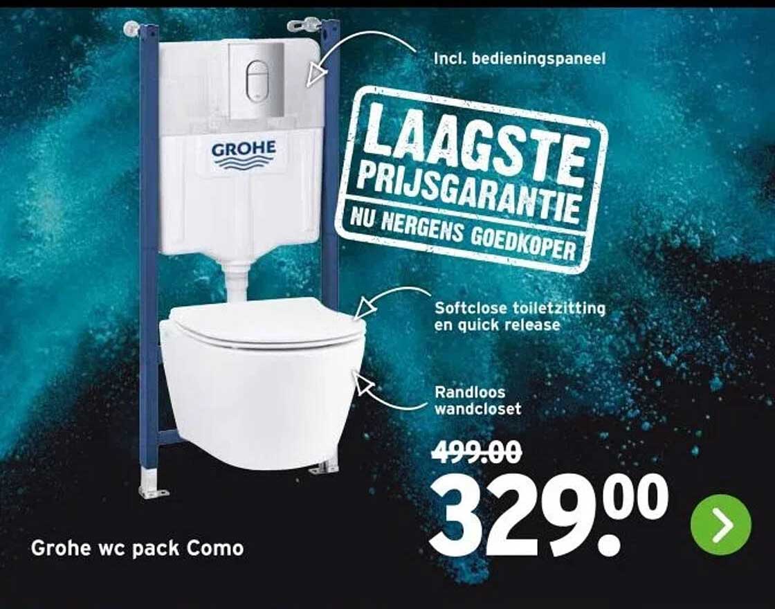 Grohe wc pack Como