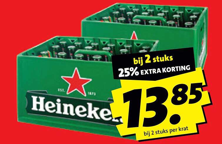 Heineken Krat aanbieding