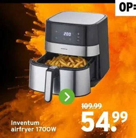Inventum airfryer 1700W
