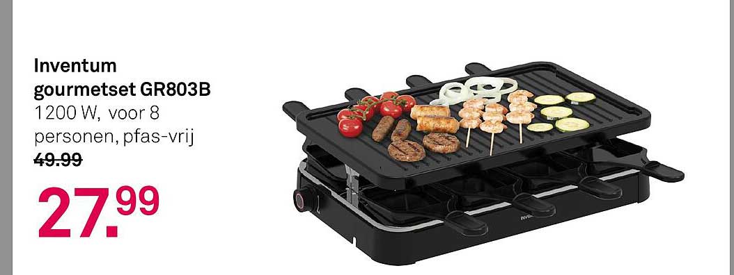 Inventum gourmetset GR803B