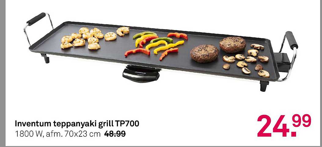 Inventum teppanyaki grill TP700