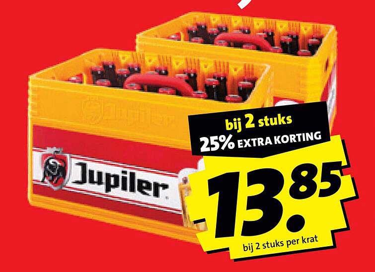 Jupiler Krat aanbieding