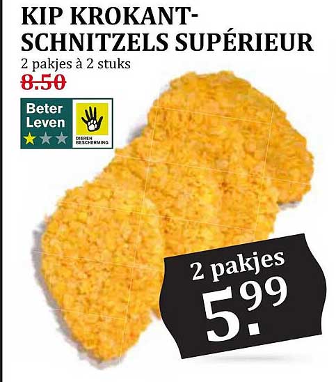 KIP KROKANT-SCHNITZELS SUPÉRIEUR