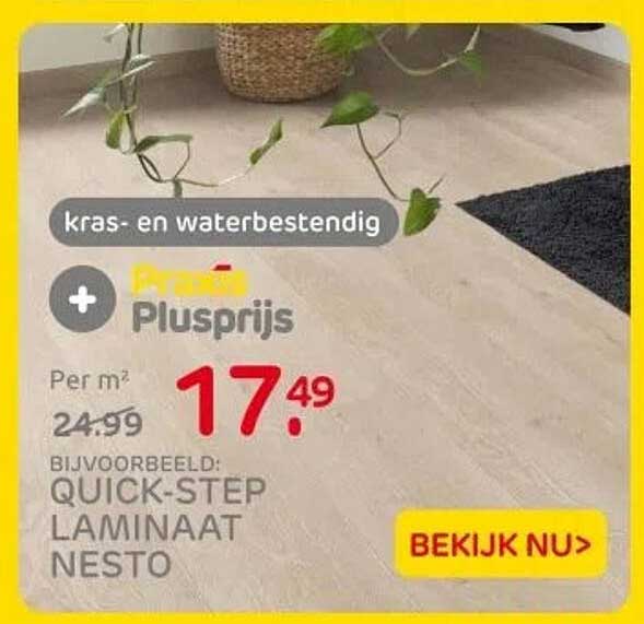 Kras- en waterbestendig Quick-Step Laminaat Nesto