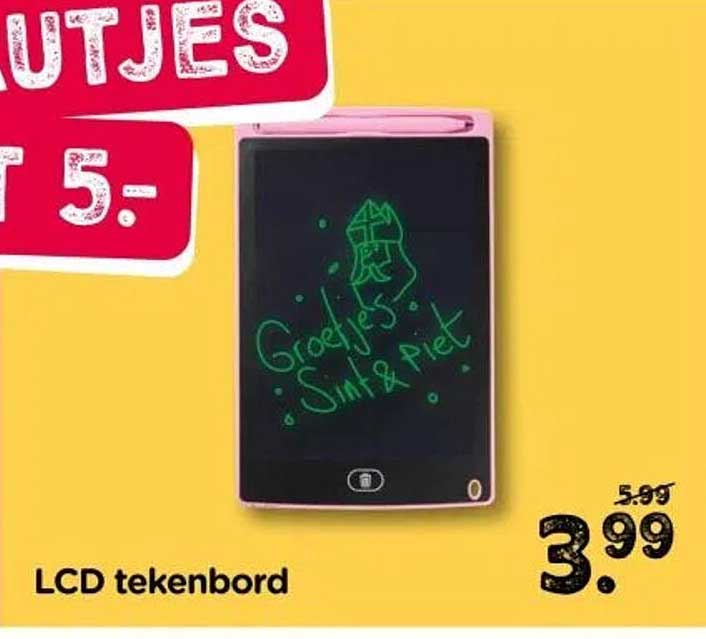 LCD tekenbord