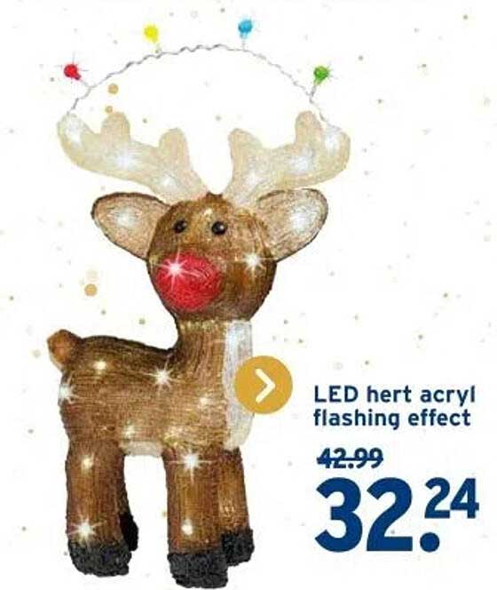 LED hert acryl flashing effect