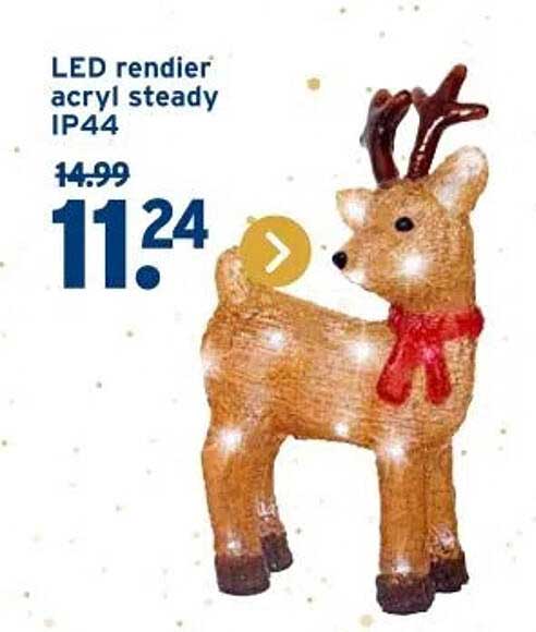 LED rendier acryl steady IP44