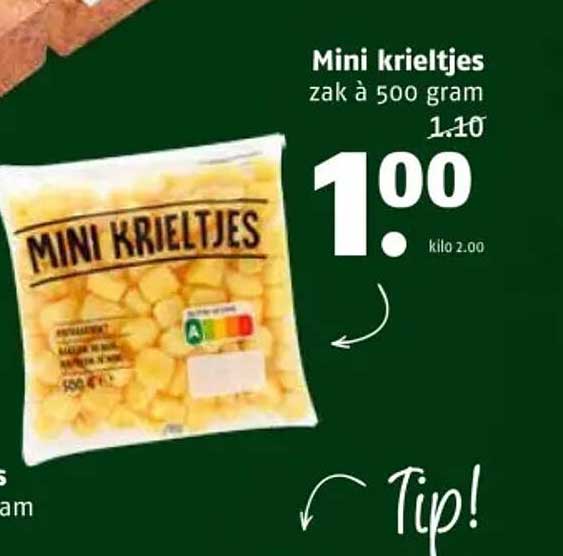Mini krieltjes zak à 500 gram