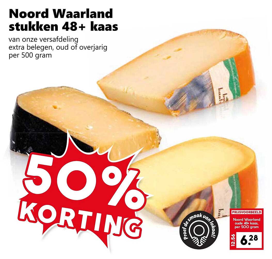 Noord Waarland stukken 48+ kaas