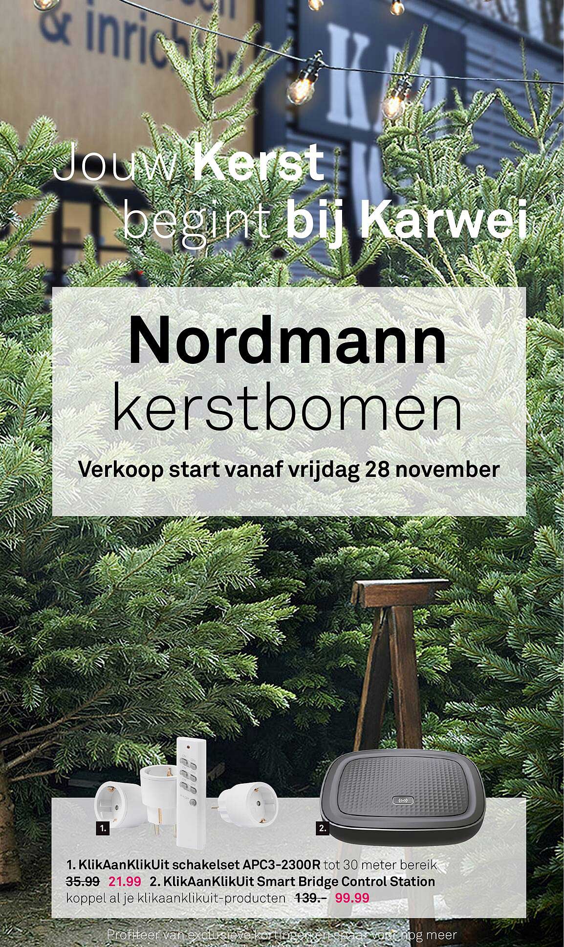 Nordmann kerstbomen