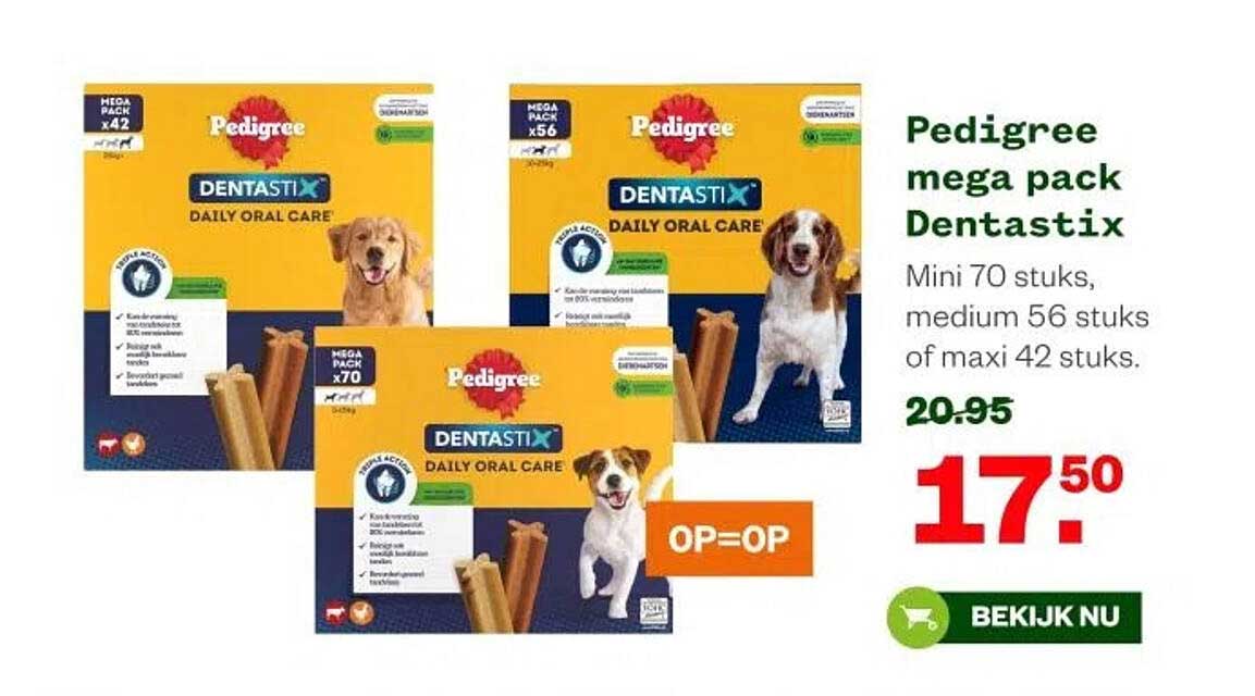 Pedigree mega pack Dentastix