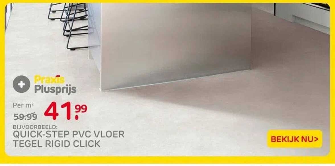 QUICK-STEP PVC VLOER TEGEL RIGID CLICK