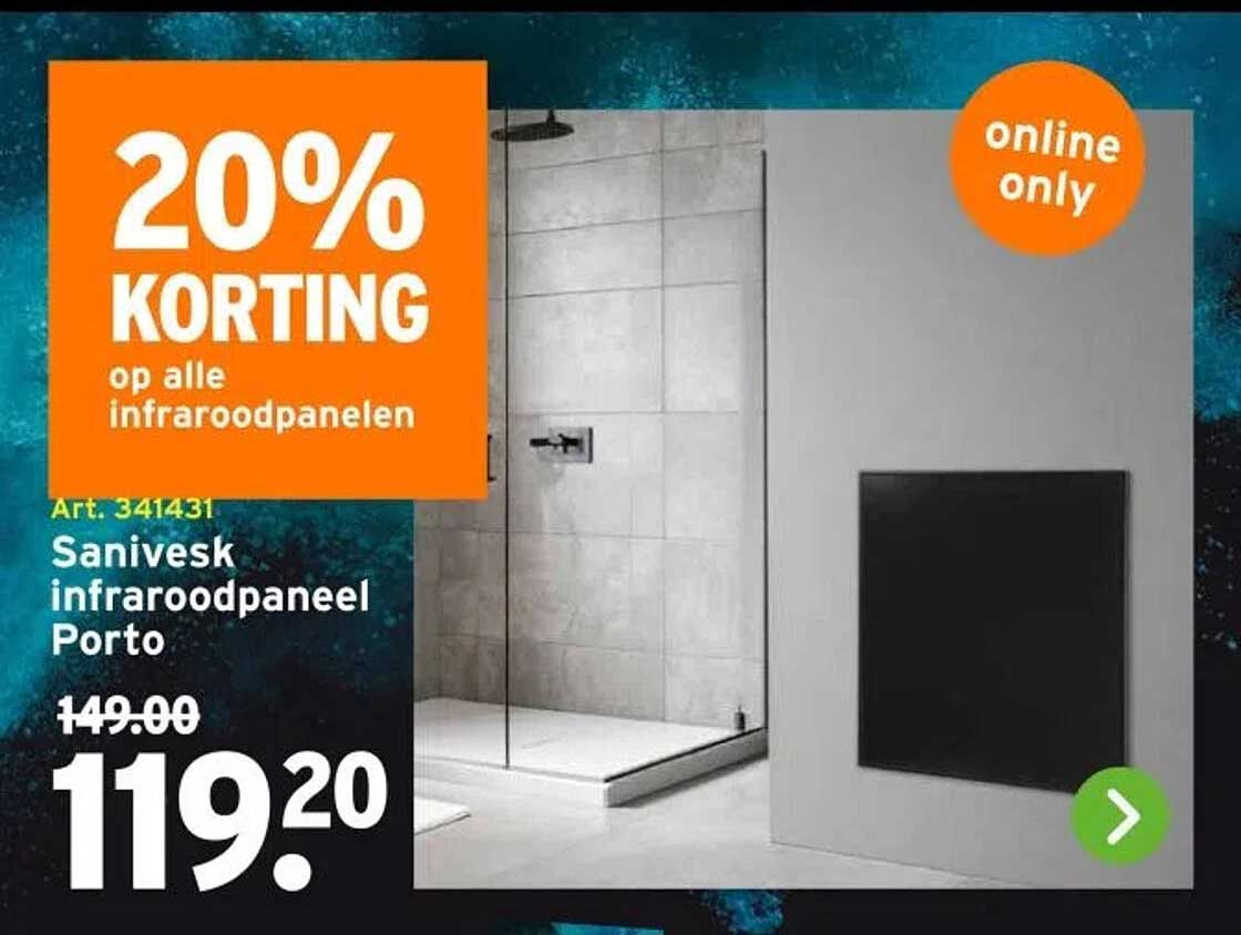 Sanivesk infraroodpaneel Porto