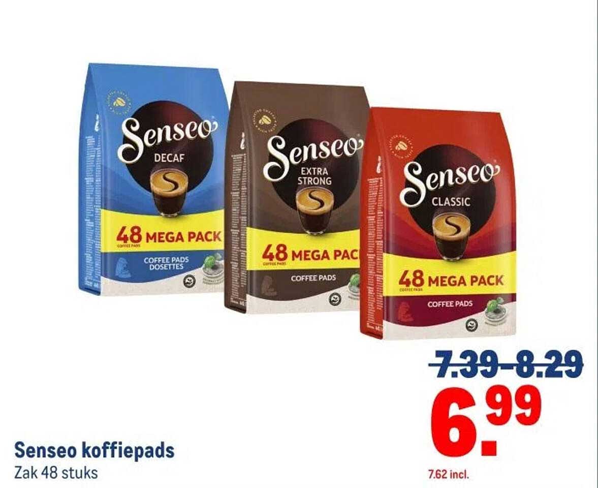 Senseo koffiepads Zak 48 stuks