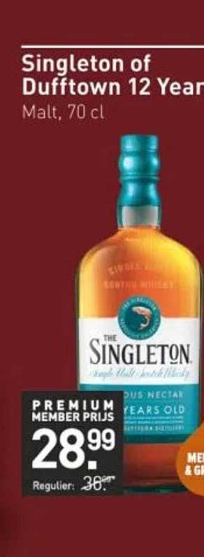Singleton of Dufftown 12 Years Old Malt, 70 cl
