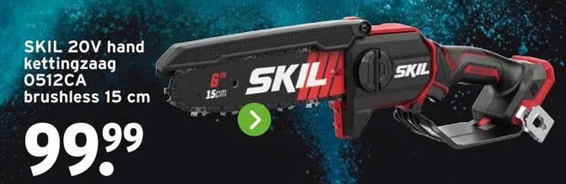 SKIL 20V hand kettingzaag 0512CA brushless 15 cm