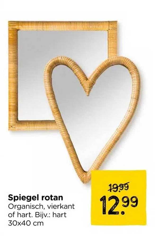 Spiegel rotan