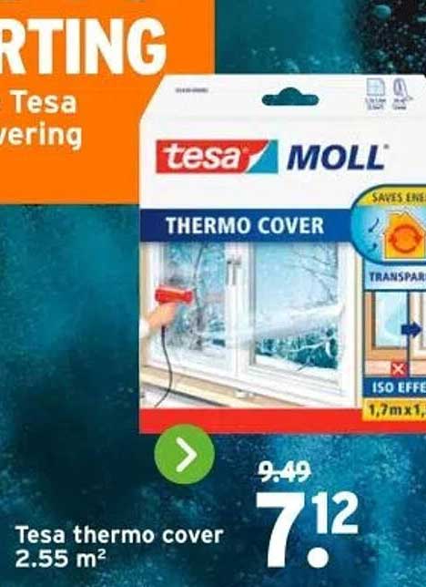 Tesa thermo cover 2.55 m²