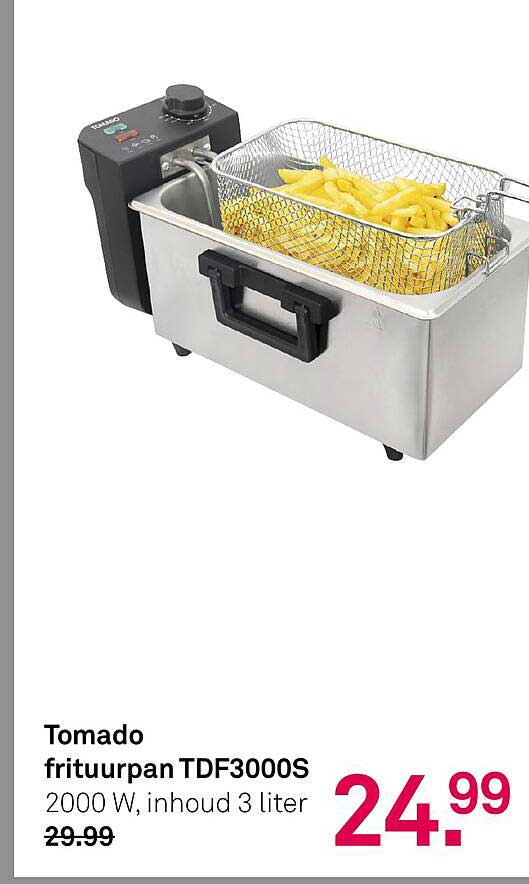 Tomado frituurpan TDF3000S