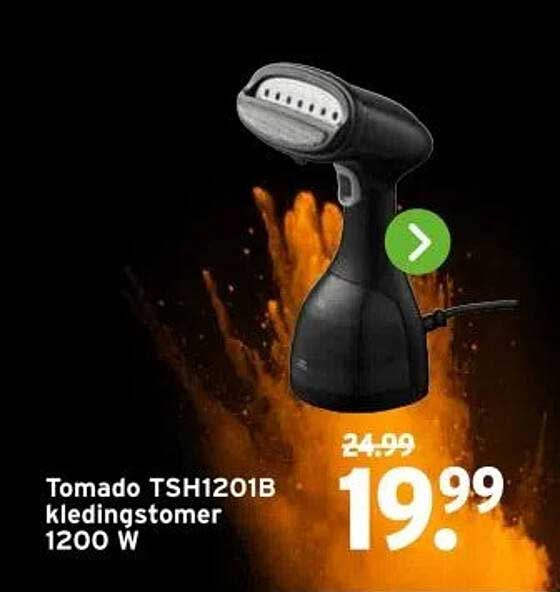 Tomado TSH1201B kledingstomer 1200 W
