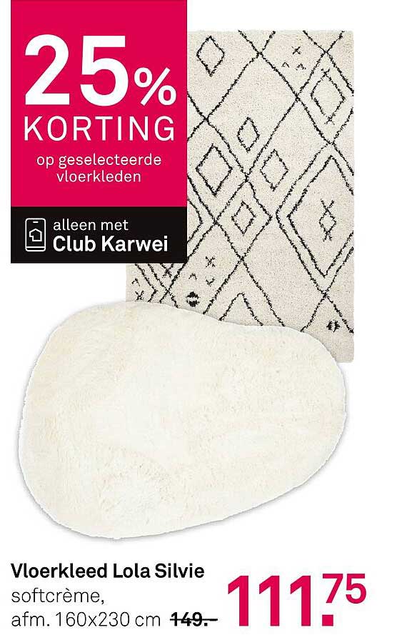 Vloerkleed Lola Silvie