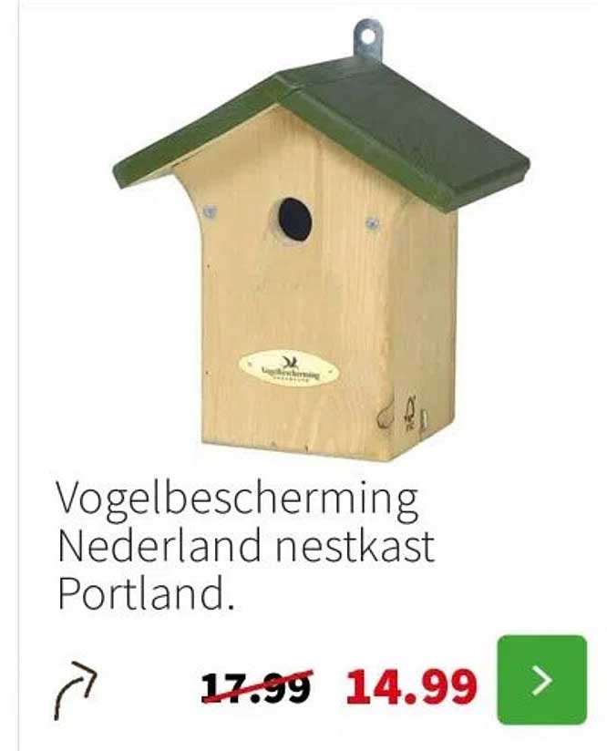 Vogelbescherming Nederland nestkast Portland.