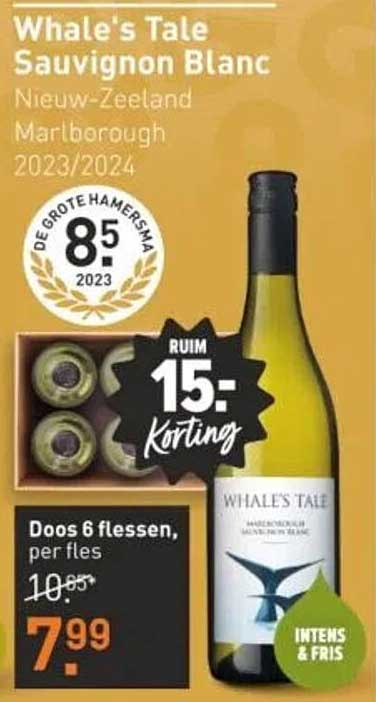 Whale's Tale Sauvignon Blanc