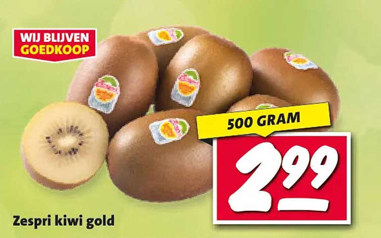 Zespri kiwi gold 500 gram