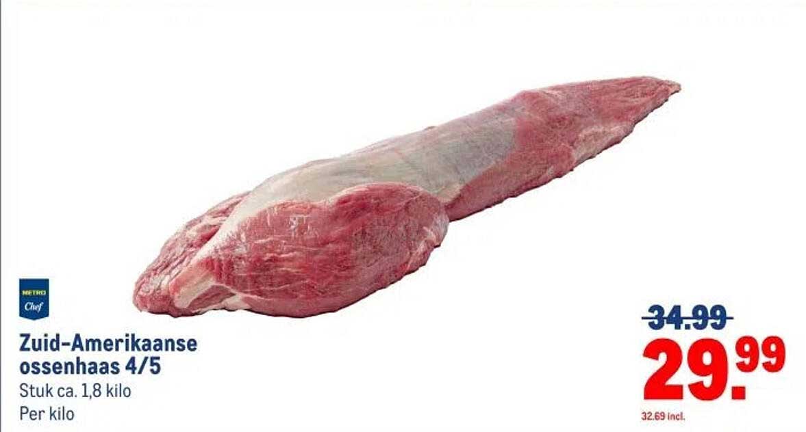 Zuid-Amerikaanse ossenhaas 4/5