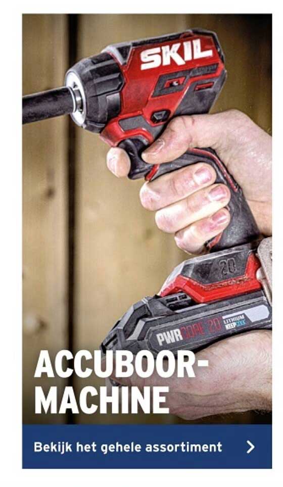 ACCUBOORMACHINE