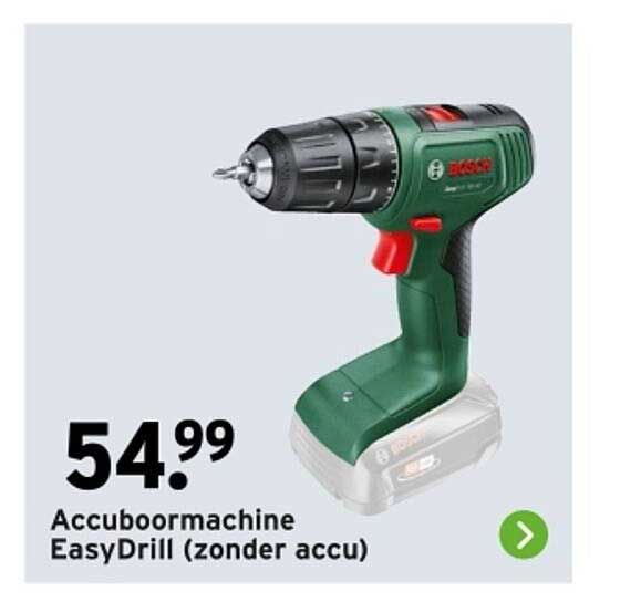 Accuboormachine EasyDrill (zonder accu)