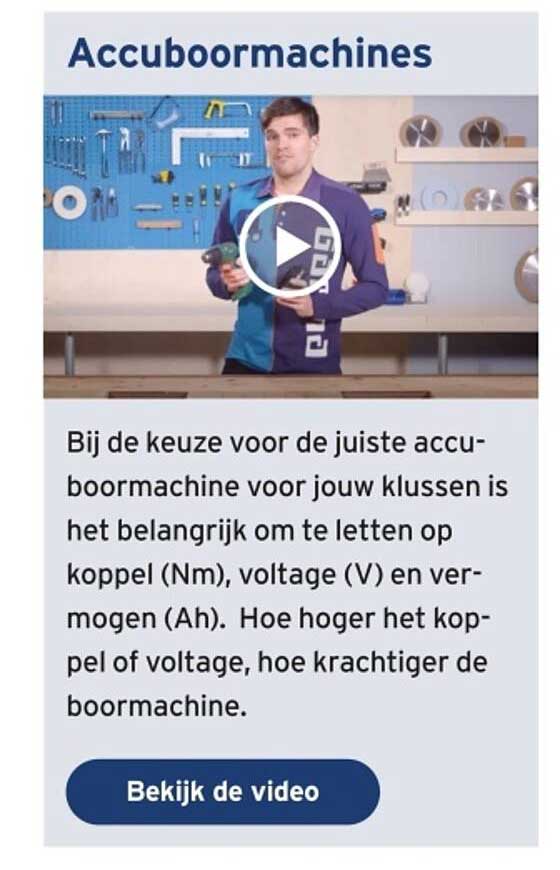 Accuboormachines