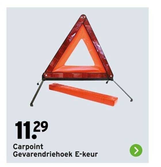 Carpoint Gevarendriehoek E-keur