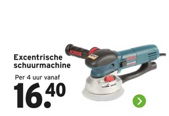 Excentrische schuurmachine