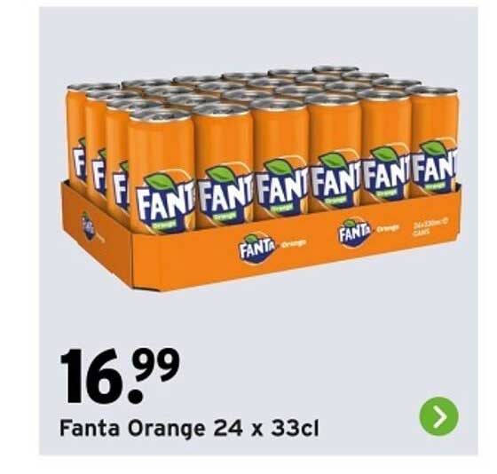 Fanta Orange 24 x 33cl
