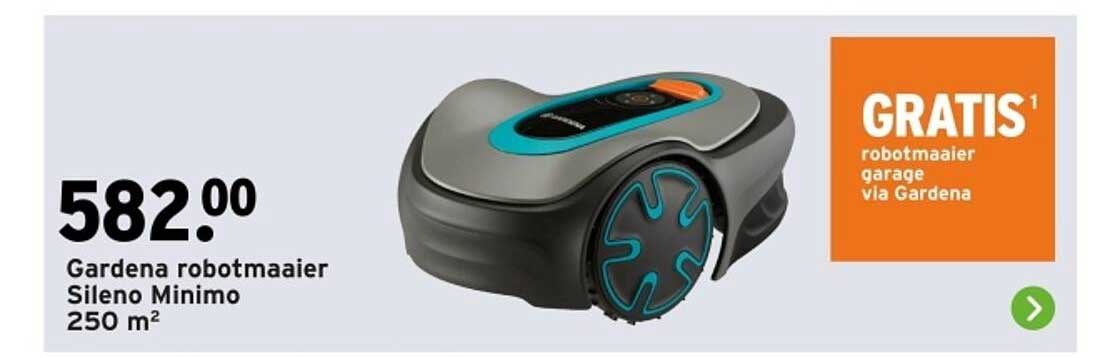 Gardena robotmaaier Sileno Minimo