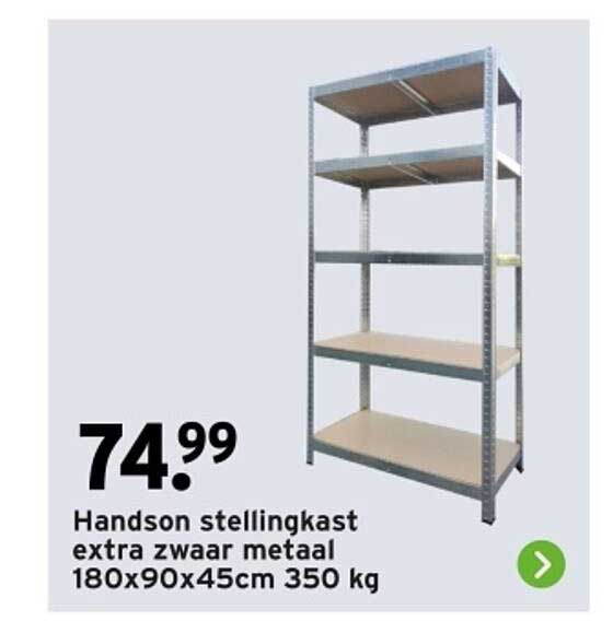 Handson stellingkast extra zwaar metaal