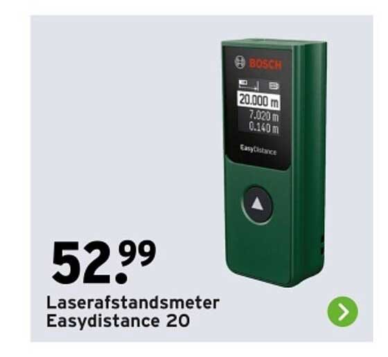 Laserafstands meters EasyDistance 20