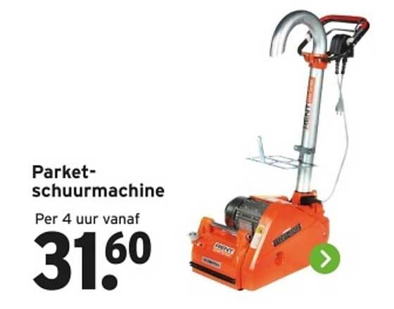 Parket-schuurmachine