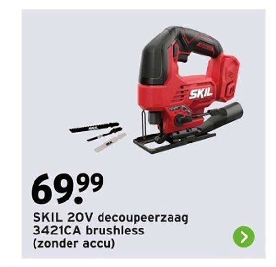 SKIL 20V decoupeerzaag 3421CA brushless