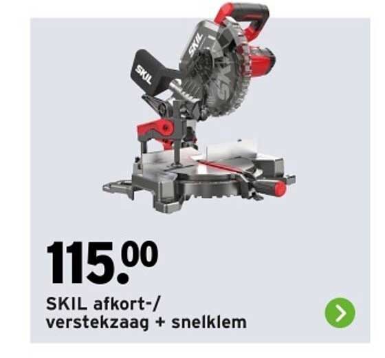 SKIL afkort-/ verstekzaag + snelklem