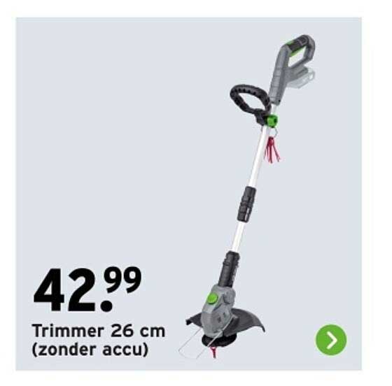 Trimmer 26 cm (zonder accu)